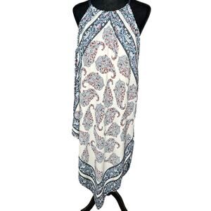 Cato's women's size 14/16w sleeveless scarf dress with paisley